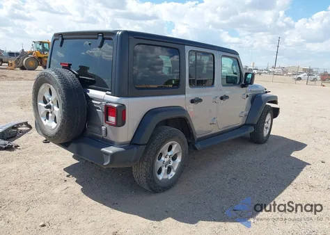 2020 Jeep Wrangler Unlimited Sport S 4X4 from USA, damaged, VIN 1C4HJXDN8LW235231